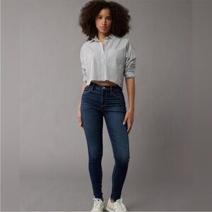 American Eagle Outfitters Next Level Stretch Curvy Super High Rise Jegging